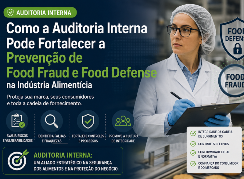Como a Auditoria Interna Pode Fortalecer a Prevenção de Food Fraud e Food Defense na Indústria Alimentícia